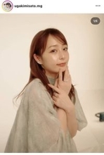 宇垣美里、透明感抜群！シースルートップス姿の撮影オフショに「宇垣ちゃん綺麗」「相変わらず可愛い」と絶賛の声