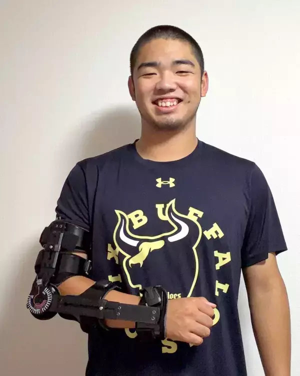 【オリックス】トミー・ジョン手術のドラフト１位・藤川敦也が大阪・舞洲で「前向き」にリハビリ開始「自分がどこまで成長できるか」１年後に本格投球を再開予定