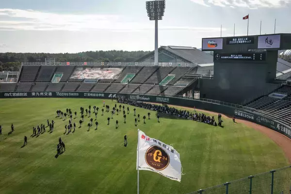 【巨人】今キャンプ最多観衆１万７０００人　厳しい寒さの宮崎が熱気に包まれる