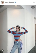 王林、大胆な衣装ショット大量公開！完璧すぎるスタイルに「すげ〜」「腰抜かす」「体の半分以上が足」