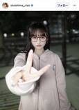 「イコラブ・音嶋莉沙「夜のお散歩」パーカ×メガネでギャップ萌え！「メガネりさちーかわいい」「似合ってるよー！」」の画像1