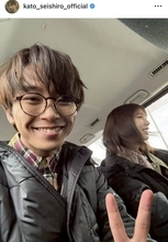 「いつも距離近すぎ！」２４歳になった加藤清史郎、元アイドルと「優しい彼氏さんですね」「隣が本当に羨ましい…」