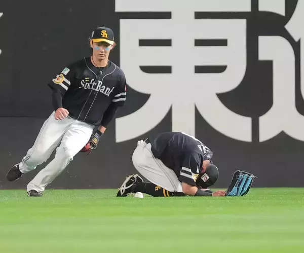 【ソフトバンク】ダイビングキャッチで左手痛めて交代の牧原大成は軽傷　小久保監督「あさってから大丈夫」