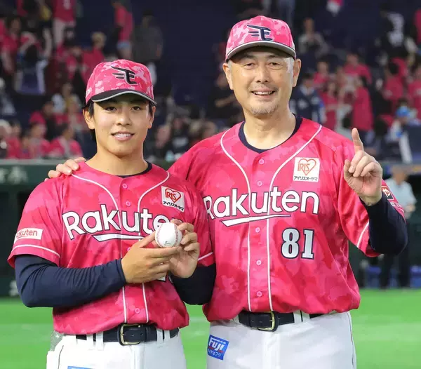 【楽天】 中込陽翔がプロ初勝利「めちゃくちゃうれしい」吉井理人監督からウィニングボール「一生に一度のこと」延長１２回に好リリーフ