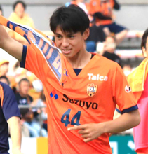【Ｊ１清水】下部組織出身１９歳・ＭＦ西原源樹がＪ１水戸に育成型期限付き移籍「育てていただいた時間があったからこそプロに…もっと成長できるよう努力」