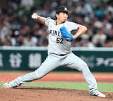 「【ロッテ】２５０セーブに王手の益田直也は２点ビハインドの８回に登板でセーブなし　走者出すも無失点」の画像1