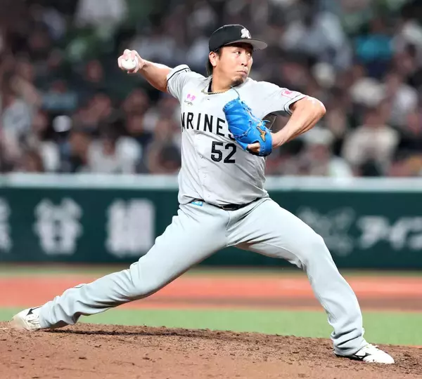 【ロッテ】２５０セーブに王手の益田直也は２点ビハインドの８回に登板でセーブなし　走者出すも無失点