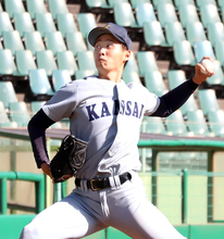 【大学野球】関大・米沢友翔が復活へ手応え　最速１４６キロ「良くなる兆しを感じた」８球団が視察