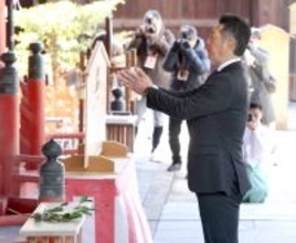 【ソフトバンク】小久保裕紀監督「昨年の日本一の景色をもう一度」筥崎宮で必勝祈願の一問一答（前編）