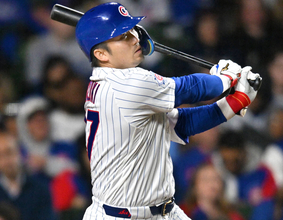 鈴木誠也、圧巻の２戦連発＆マルチ安打　カブス怒涛の８連勝で本拠熱狂　“神ってる”モード途中