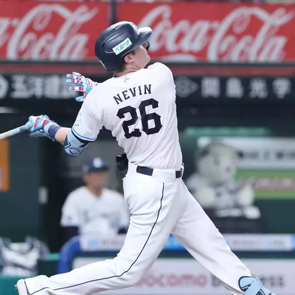 【西武】タイラー・ネビンの３試合連続１５号ソロで先制　「初球から強いスイングができた」