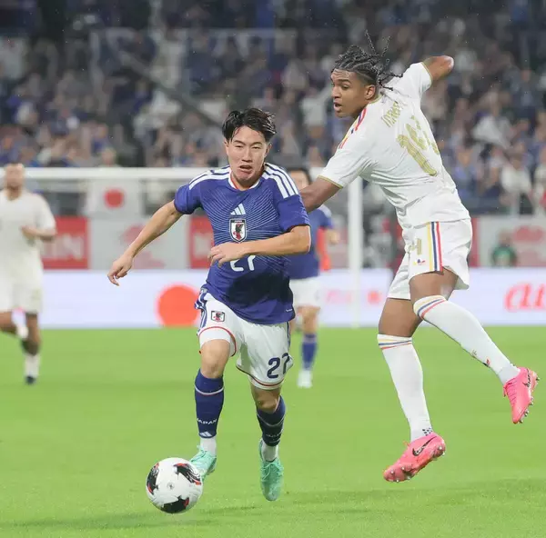 【日本代表】史上初　先発メンバーの半数以上が２１世紀生まれの選手に　１１人中６人…ベネズエラに２―１勝利