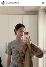 サッカー日本代表・佐野海舟と結婚　モデル美人妻の薬指がキラッキラ！最新姿に「綺麗すぎ」「一目惚れ」木下桜