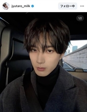 Ｍ！ＬＫ・山中柔太朗、バラの花束「ビジュいいじゃん」！ネット興奮「大優勝すぎ」「好きすぎて滅」