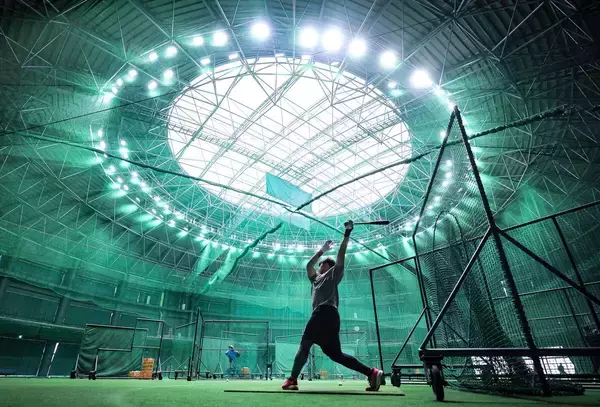 【巨人】石塚裕惺が休日返上で自主練習…対外試合初安打へ「球は見えてきています」