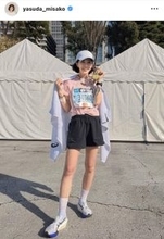 安田美沙子、東京マラソンで４時間切り！１７年ぶり出場「強くなった」「ネガティブみさこは、もういません」