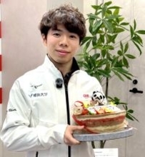 佐藤駿　先輩・大島光翔から「叙々苑」ゴチに「男をみせてくれた、かっこよかった」　エームサービスで社員と交流