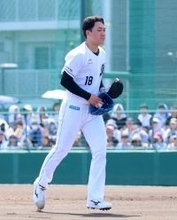 【ロッテ】ドラフト１位・石垣元気が１回途中３失点デビュー　ファームの日本ハム戦で最速１５６キロ
