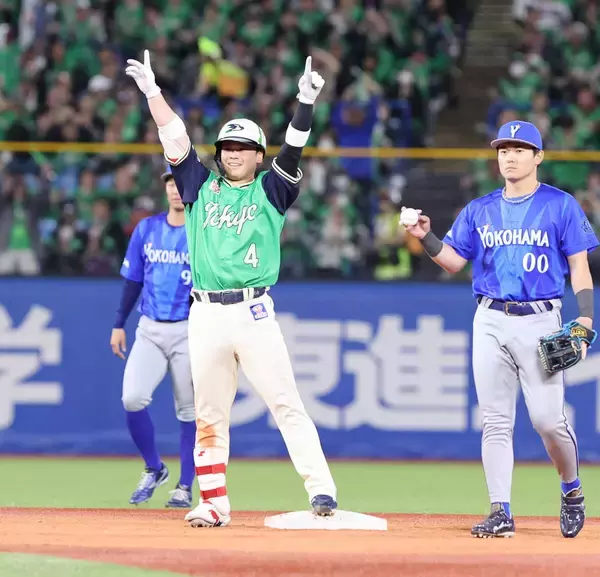 【ヤクルト】丸山和郁がプロ野球７８度目、セ・リーグ４３度目のサイクル安打を達成　安打→三塁打→本塁打→二塁打