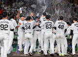 「【阪神】９年ぶりの最大７点差逆転で今季初のサヨナラ勝ち　森下翔太が１１号の劇弾「最後の最後にでかいのを打ててよかった」…藤川球児監督も興奮「あんまり見たことない」」の画像1