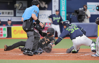 【阪神】セーフティースクイズ失敗で勝ち越し点を奪えず　三塁走者の大山悠輔が本塁憤死