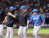 「【日本ハム】三塁打で初のサイクル安打達成だった１９６センチ、１３９キロのレイエスに、新庄剛志監督「そりゃあ、無理でしょ」」の画像1