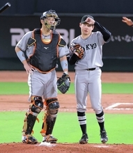 【巨人】大城卓三が竹丸和幸を好リード「真っすぐをしっかり使おうと」激走で得点もぎ取り「三塁コーチャーが回していたので」とニヤリ