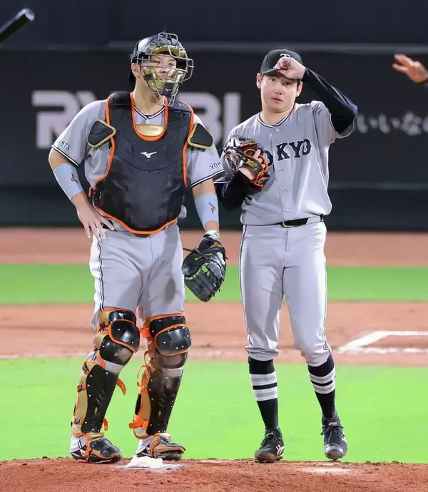 【巨人】大城卓三が竹丸和幸を好リード「真っすぐをしっかり使おうと」激走で得点もぎ取り「三塁コーチャーが回していたので」とニヤリ