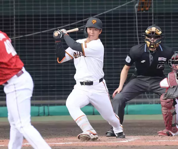 【巨人】ドラ４・皆川岳飛が安打で３戦連続出塁「１打席も無駄にせずに、打席に入っています」