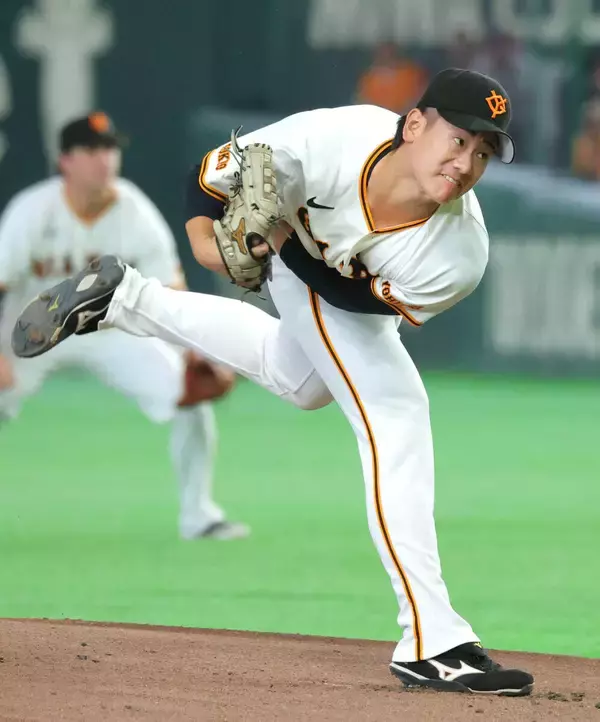 巨人・井上温大「意思疎通ができた」今季初“同学年バッテリー”で６回２失点の粘投