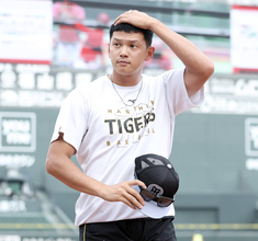 【阪神】ドラフト５位・能登嵩都が１軍初合流…２軍２０試合で１勝５敗、防御率３・４８