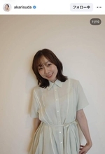 元ＳＫＥ４８・須田亜香里の背中が美しい！「激アツ」ショット披露に「ありがとう美人の背中」「上品ですねっ」