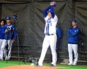 【ＤｅＮＡ】竹田祐が初ブルペン　「開幕ローテを目指して」２年目の飛躍へワインドアップに挑戦