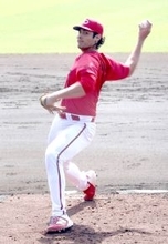 【広島】新助っ投・ターノック、対外試合デビューで２回０封　初回は変化球の制球に苦戦も２回に連続三振