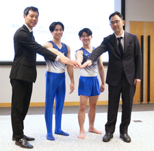 【体操】初のプロチーム「ハヤブサＳＣ」が会見　畑慎也代表理事「体操界に新しい風を」　所属は五輪金メダリストの萱和磨、谷川翔