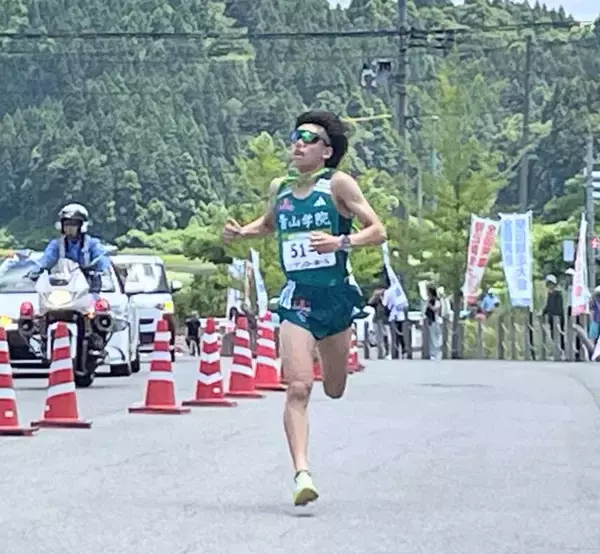 「仮想・箱根」の男鹿駅伝で青学大は中大に惜敗の２位　広島で入院中の原晋監督「やっぱり駅伝は面白い」