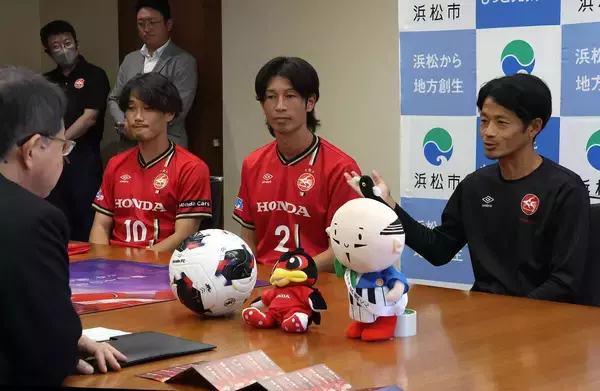 【ＪＦＬホンダＦＣ】電光掲示板に屋根の設置など大改装された都田サッカー場での本拠開幕戦は９月５日　浜松出身の鈴木理久副将「地元を盛り上げたい」　