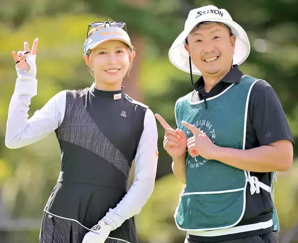 【女子ゴルフ】キンクミが１４日に３７歳誕生日「年齢にあらがいたい」　男子プロ・塚田よおすけをキャディー起用
