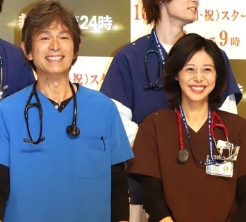 フジ月９「救命病棟２４時」初回視聴率は世帯１０・０％で好スタート！同局ドラマで今年最高の個人６・０％　１３年ぶり復活