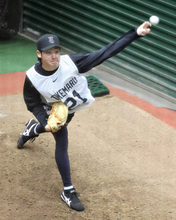 【巨人】ドラ１竹丸和幸が２度目のブルペン入り　立った捕手に３９球「良い感じで投げることができました」