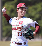 「【楽天】ドラフト１位右腕の藤原聡大が先発で２回無失点「点を与えないというところを大事に生き残れるように」」の画像1