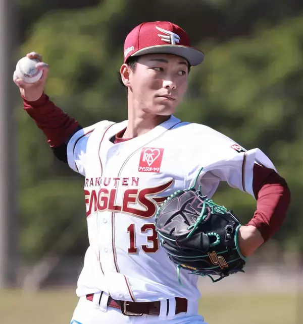 【楽天】ドラフト１位右腕の藤原聡大が先発で２回無失点「点を与えないというところを大事に生き残れるように」
