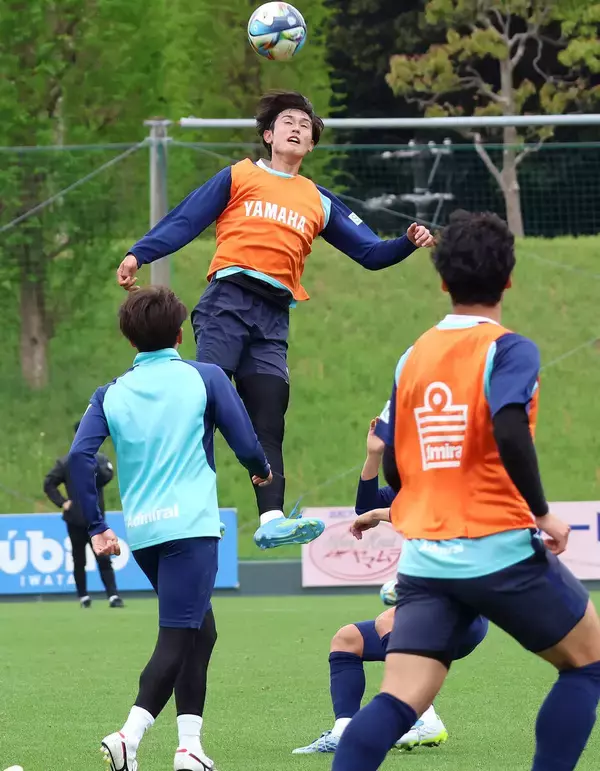 【Ｊ２磐田】前節プロデビューした法大４年のＵ―２１日本代表ＭＦ小池直矢　１８日・大宮戦に向け「得点にからみたい」