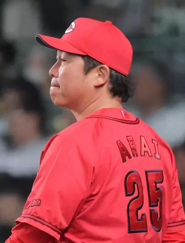 【広島】新井貴浩監督「スタート切った瞬間セーフ」３盗塁を許した森下暢仁の課題を指摘…自身３連敗の５敗目も「前回より少し上向いてきているように見えた」登録抹消は否定