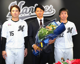 【ロッテ】唐川侑己、引退報告で「泣いてくれた」同学年選手　自身は涙なし会見「幸せな思いをさせてもらった」笑顔の理由