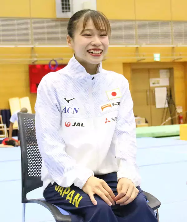【体操女子】杉原愛子は７月に右ふくらはぎ肉離れのピンチを「我慢」で克服　目標の団体金メダルへ「右肩上がりでコンディションは結構、いい感じ」