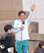 【出雲駅伝】青学大・原晋監督がスタート直前に生放送登場　ばっちりＰＲ「熱戦これから始まりま～す！」