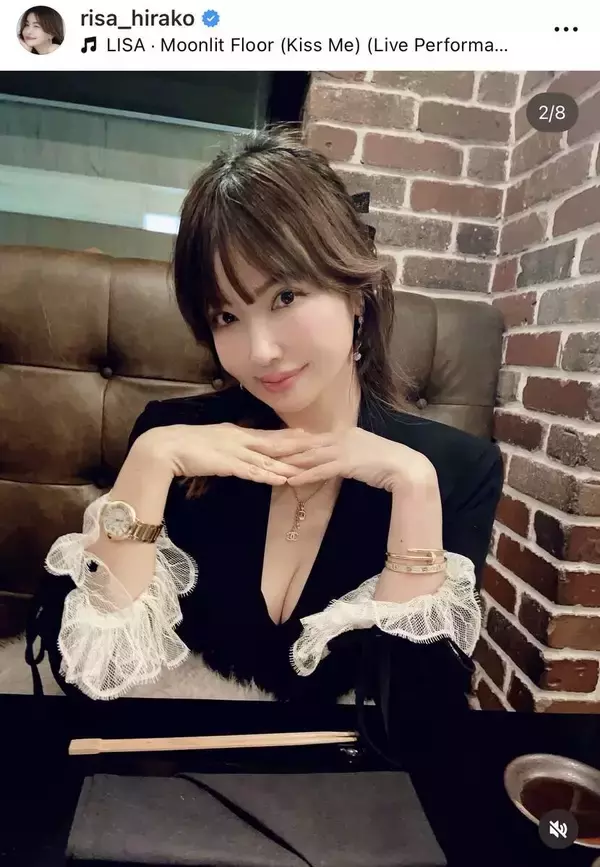 ５５歳信じられない！現在の姿に衝撃「りちゃ様お美しい」「アン・ハサウェイ似」モデルの平子理沙