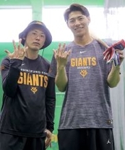 【巨人】「夢を叶えた！！」平山功太の支配下昇格に出身チームの千葉スカイセイラーズも祝福