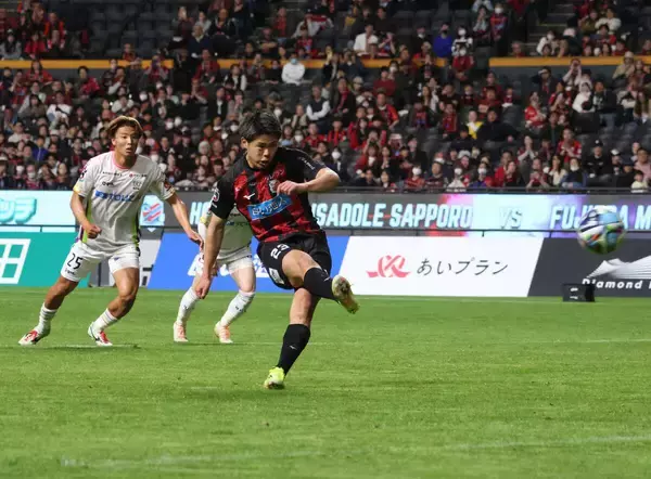 【Ｊ２札幌】後半４５分の劇的弾で藤枝を撃破　今季２度目の３連勝　３戦連続９０分勝ちは初